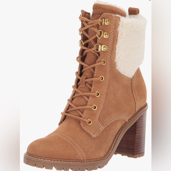 ❤️NINE WEST Brand New Shearling Booties - Picture 2 of 6